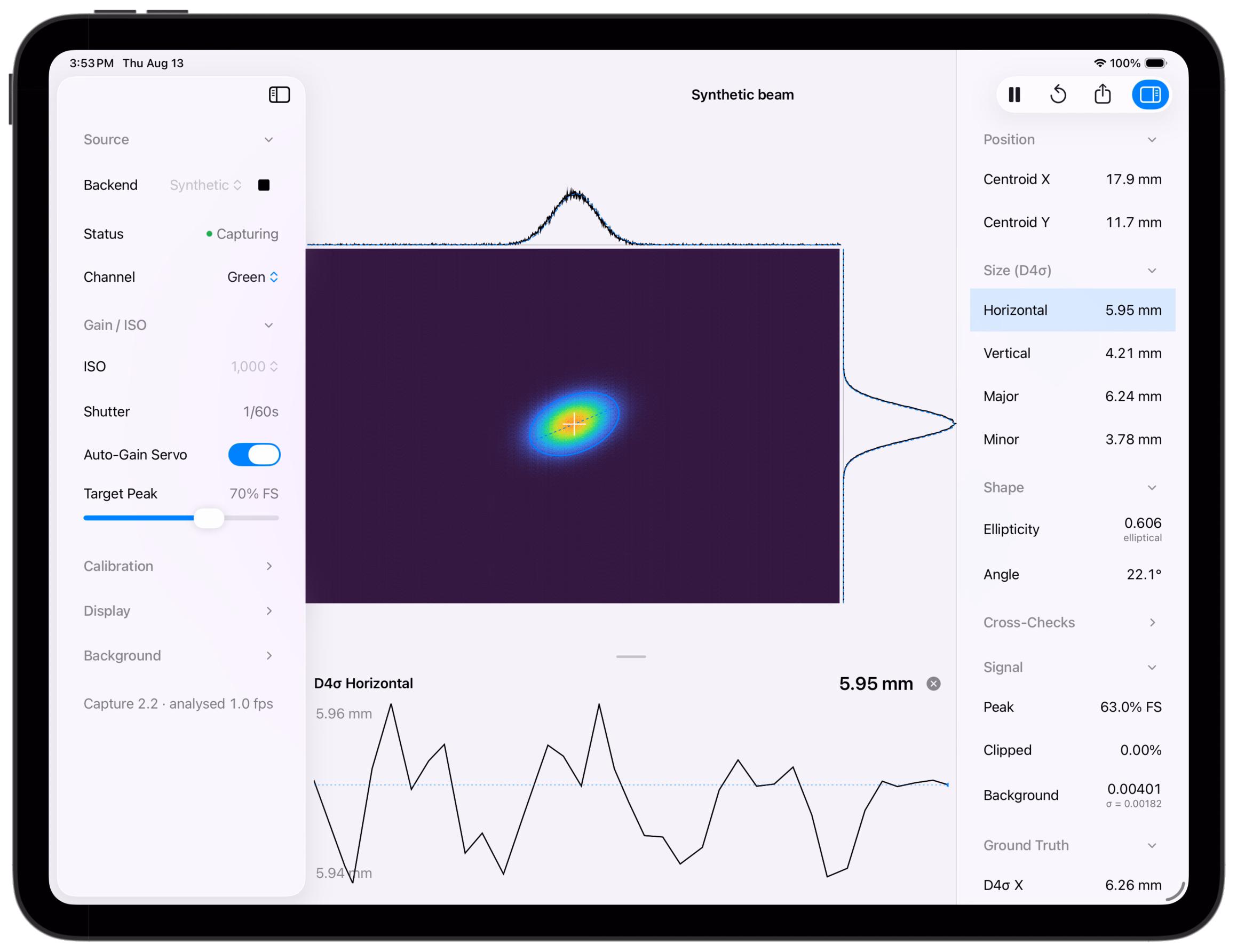 Profiler on iPadOS